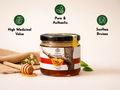 HEBBAIL Natural Hejjenu Honey – 500ml| 100% Pure, Raw & Wild Forest Honey