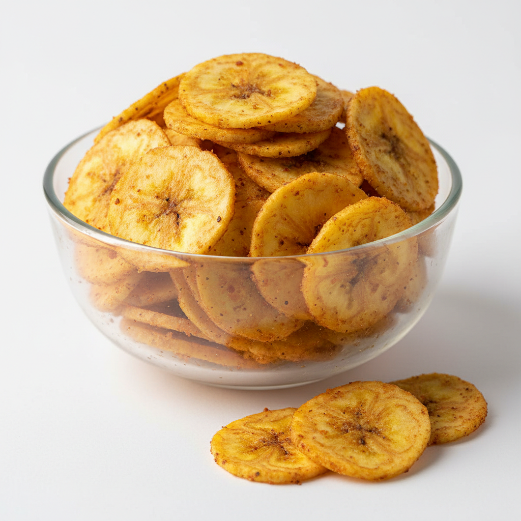 Hing Chilli Banana Chips - Sunflower Oil Fried from Mangalore