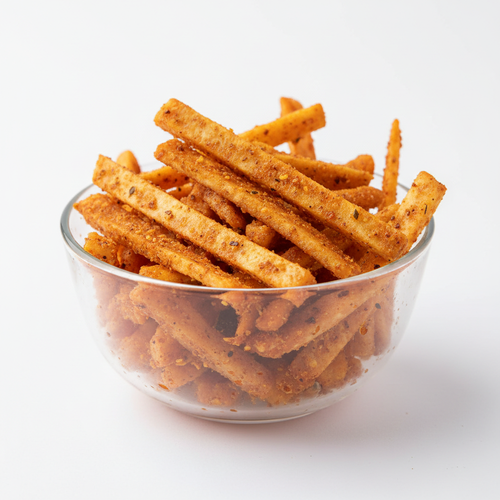 Spicy Raw Jackfruit Chips - Coconut Oil Fried from Udupi